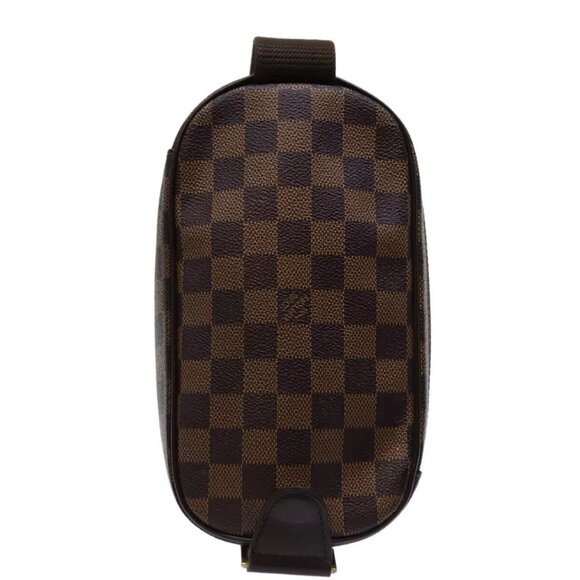 LOUIS VUITTON Damier Ebene Pochette Gange Shoulder Bag